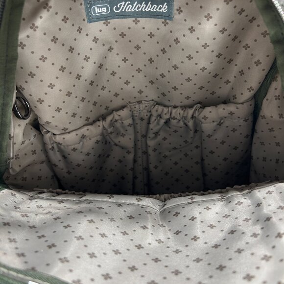 EUC Lug Hatchback 3 RFID Backpack in Camo Green - Travel Bag